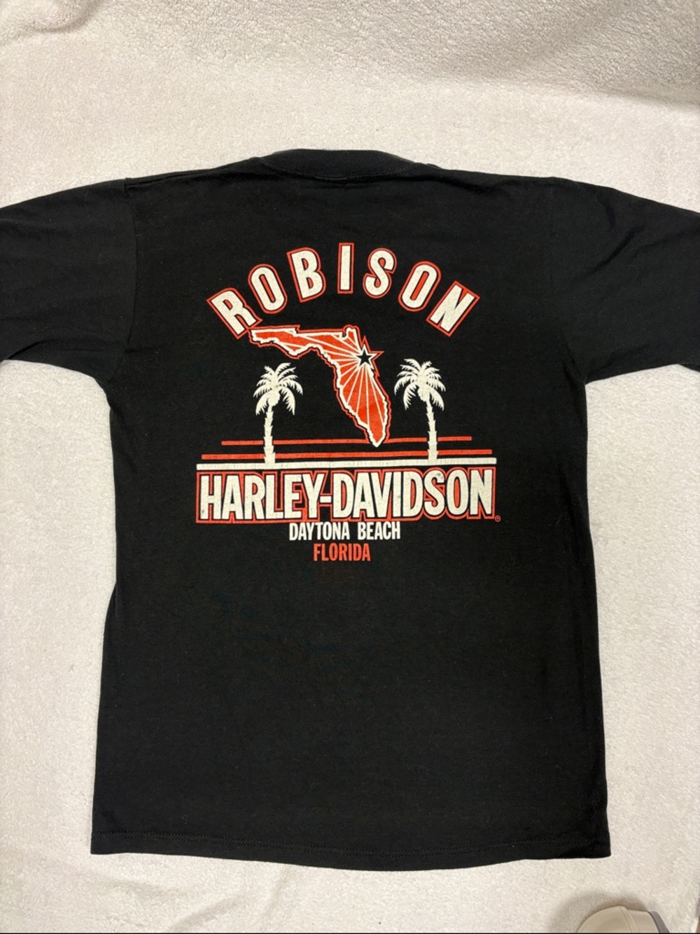 Jerzees Harley Davidson Robison Daytona Florida 90’s motorcycle tee medium